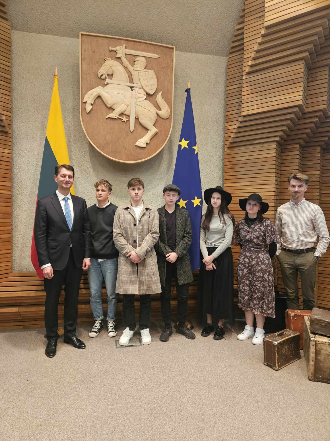 Tolerancijos dieną baisogaliečiai minėjo Lietuvos Respublikos Vyriausybėje
