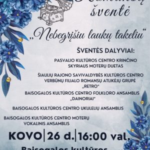 Romansų šventė „Nebegrįšiu laukų takeliu”