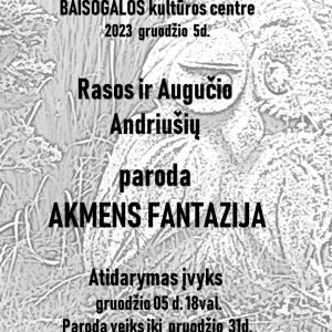 Rasos Andriušienės ir Augučio Andriušio parodos „Akmens fantazija“ atidarymas