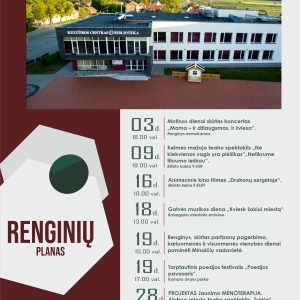 Gegužės renginiai Baisogalos kultūros centre