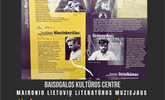 Kilnojamoji paroda „Lietuvių literatūros įdomybės: nuo seniausių laikų iki šiandienos”