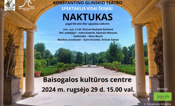 Spektaklis šeimai „Naktukas”