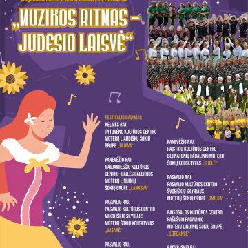 Regioninis moterų šokių kolektyvų festivalis „Muzikos ritmas – judesio laisvė”