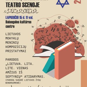 Respublikinis projektas „Litvakų literatūra – teatro scenoje”