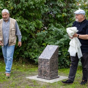 Išnykusių Baisogalos žydų sinagogų atminties ženklų atidengimo ceremonija