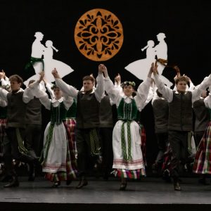 Lietuvos moksleivių dainų šventės „Laiku. Kartu. Ratu“ šokių kolektyvų apžiūra Baisogaloje