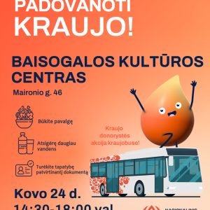Kraujo donorystės akcija!