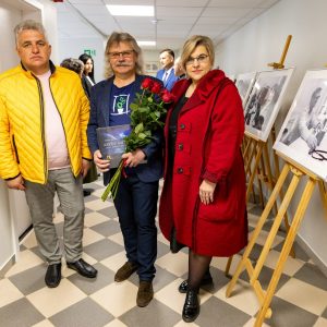 Akylas objektyvas ir kūrybos dvasia: Baisogalos kultūros centras pagerbė Sigitą Mikutį