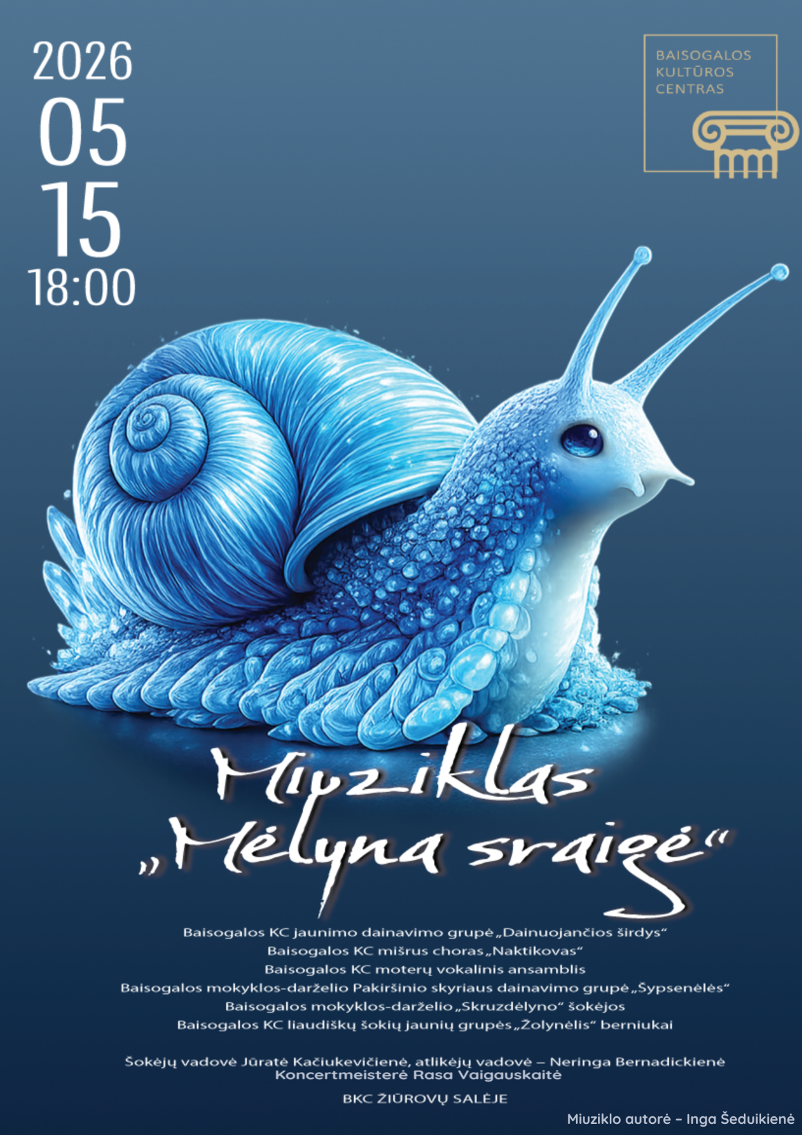 Miuziklas „Mėlyna sraigė“