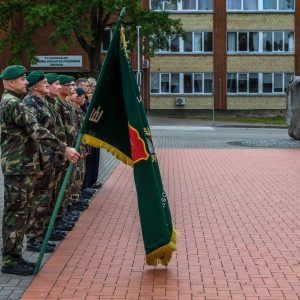 Baisogaloje prasmingai paminėta Valstybės (Lietuvos karaliaus Mindaugo karūnavimo) ir Tautiškos giesmės diena