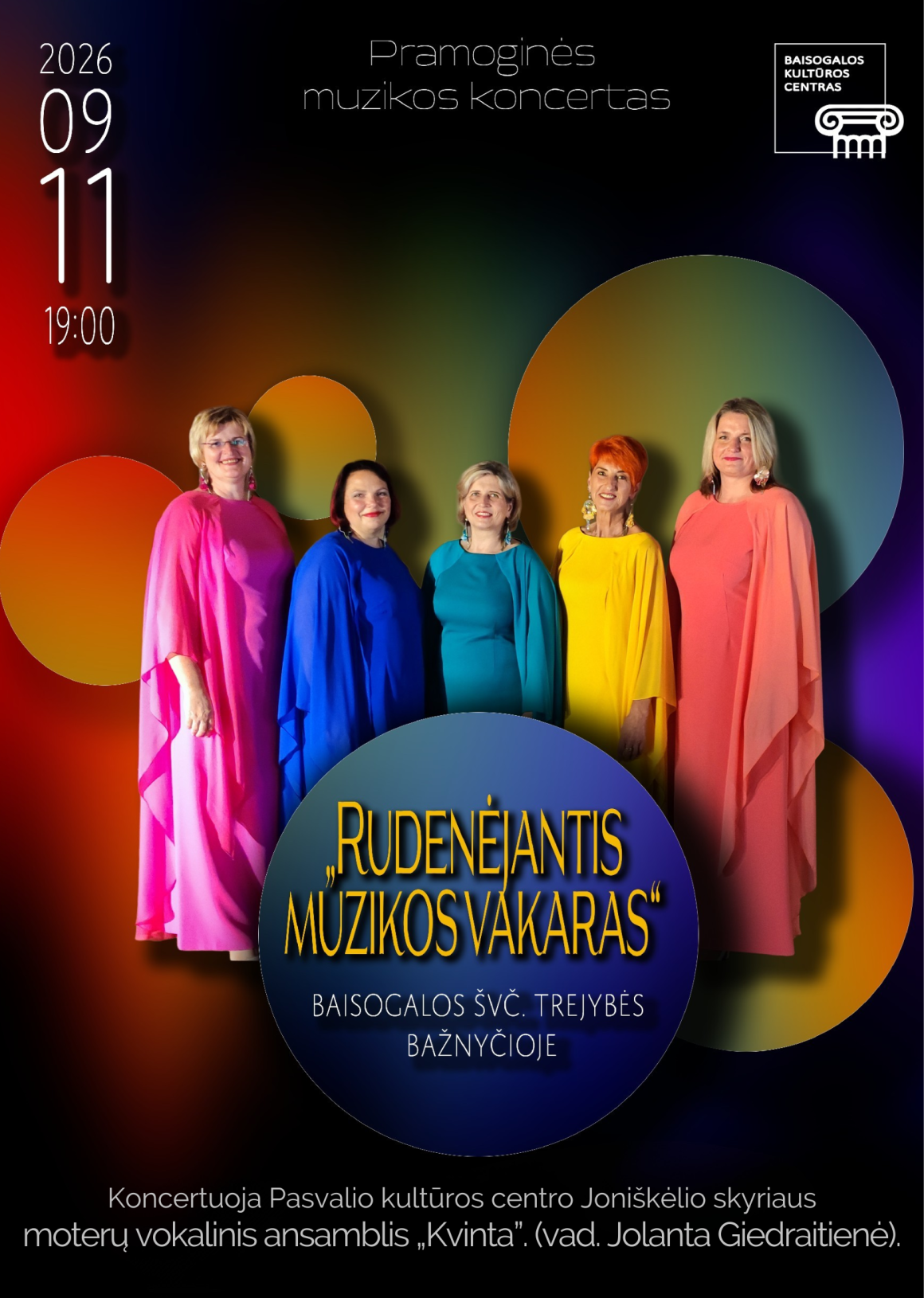 „Rudenėjantis muzikos vakaras“