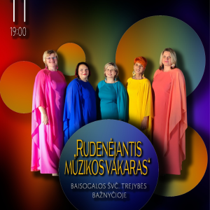 „Rudenėjantis muzikos vakaras“