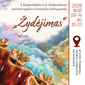 I. Ginkevičiūtės ir G. Ginkevičienės autorinės tapybos ir keramikos paroda „Žydėjimas“
