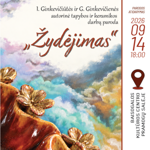 I. Ginkevičiūtės ir G. Ginkevičienės autorinės tapybos ir keramikos parodos „Žydėjimas“ atidarymas