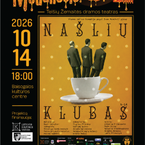 Profesionalių teatrų festivalis „Medunešis“. Telšių Žemaitės dramos teatras „Našlių klubas“