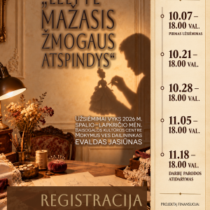 Lėlių edukacija – kopija „Lėlytė – mažasis žmogaus atspindys“